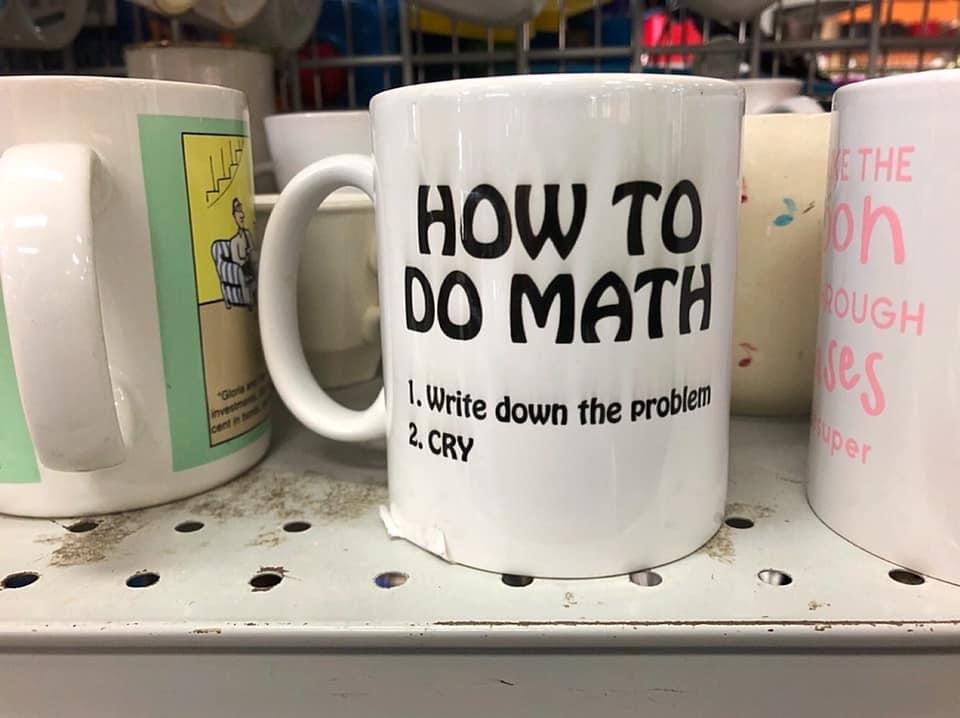 lightsonpod's tweet image. I NEED THIS CUP! #hatemath