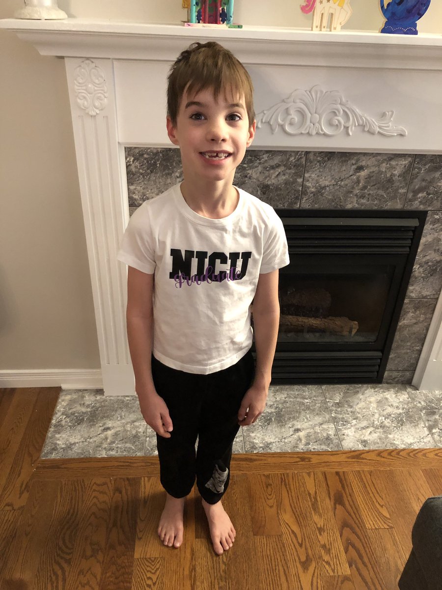 Born at 25w5d weighing 1lb13oz. Given a 50% chance of survival. Survived ROP, Brain Bleeds, NEC-scare, the list goes on. Today, he is a laughing, hockey-playing, never-stopping 6yo! 
#WorldPrematurityDay2020 #TheOttawaHospital
