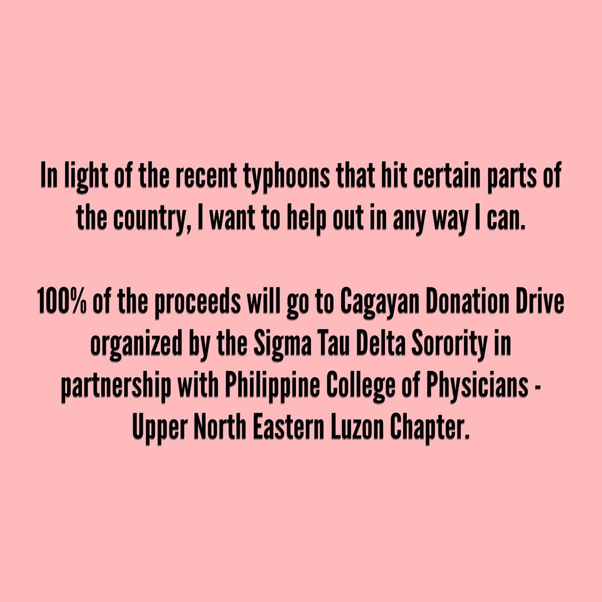KamaezingGrace's tweet photo. #WorkOutHelpOut is a virtual 2-day fundraising activity meant not only to keep us all fit and healthy. It serves a purpose much bigger than our fitness alone. 100% of the proceeds will be given to the victims of the typhoon #Ulysses in Cagayan and Isabela. https://t.co/9mVguq6wPJ