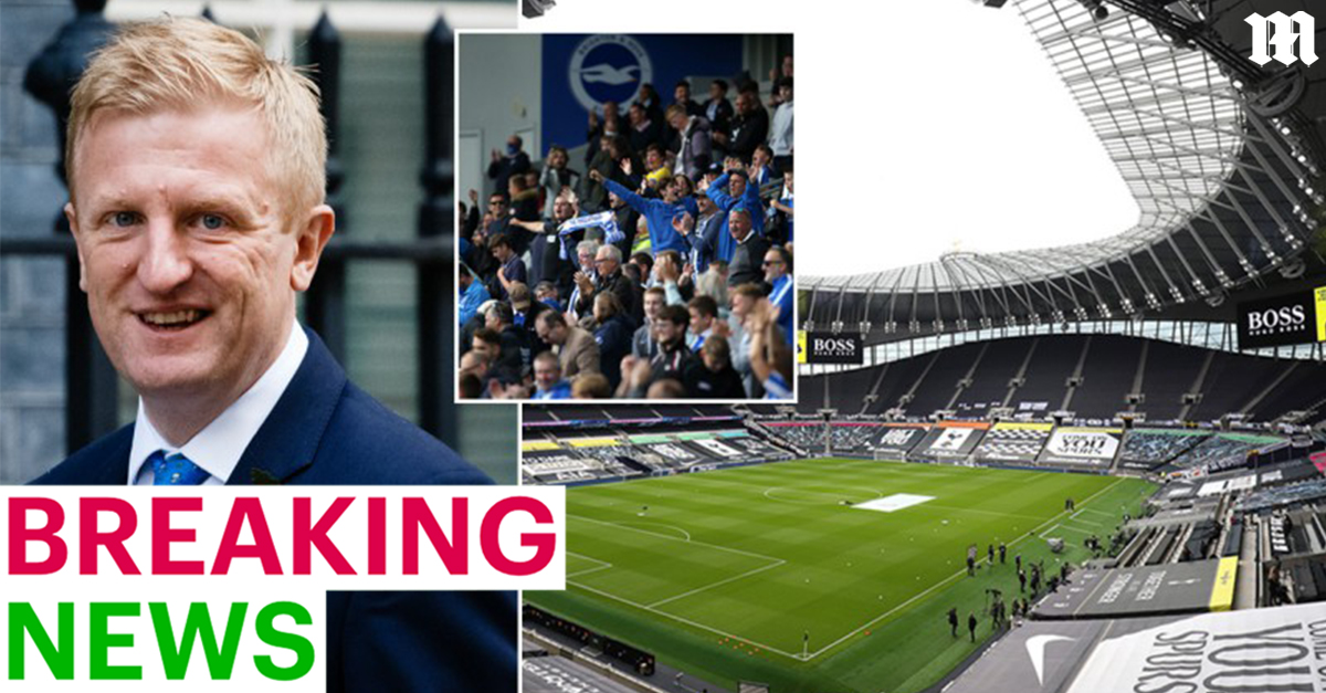 EXCLUSIVE: Football fans in Tier 1 areas could be back in grounds BEFORE Christmas trib.al/EjLv4pD