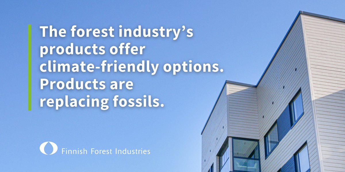 The global market for wood-based products is estimated to grow by nearly EUR 200 billion 2017-2030. A great opportunity for the EU. 
#greendeal #paperandbeyond #bioeconomy #circulareconomy #sustainability