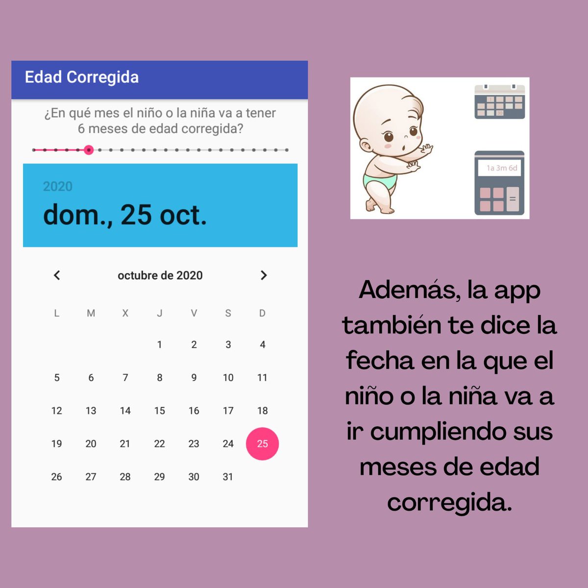 sefip_org's tweet photo. En el #DiaMundialdelaPrematuridad queremos destacar hoy el trabajo de nuestra socia Ángels Gámez en la creación de una App para la corrección de la edad. Ya ha sido avalada por @APREMprematuros y por nosotros, y se encuentra a la espera de respuesta de otras asociaciones. https://t.co/gMJF93Otvs