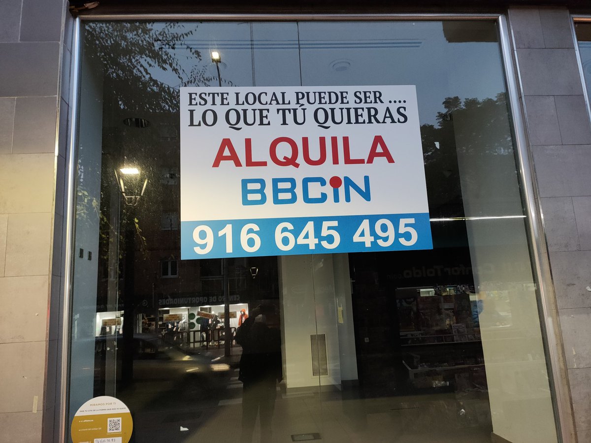 GhaladJesus's tweet photo. Mientras @Noelia_posse se pasea por #Mostoles alegremente,ignora las señales que los comerciantes lanzan.
La ruina del pequeño comercio se hace efectiva frente a las grandes superficies y el apoyo institucional de @AytoMostoles @PSMostoles @UPYDMostoles @Vox_Mostoles @ppmostoles https://t.co/VUJVXTkSz6