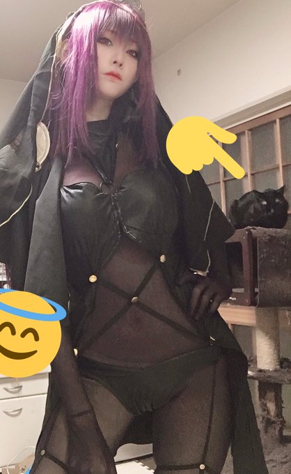 コスプレイヤー三色にゃんこのTwitter画像40