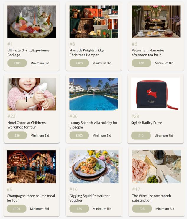 The Great Chefs Dinner luxury auction is now live! Christmas shopping starts here with something for everyone, including gorgeous jewellery, food hampers and designer accessories.
💝🎄🥂🎁🛋️🎅
givergy.uk/GreatChefsDinn…
🎁☃️🍾🎄🛍️👨‍🍳
 #christmasiscoming #luxuryauction #feelingfestive