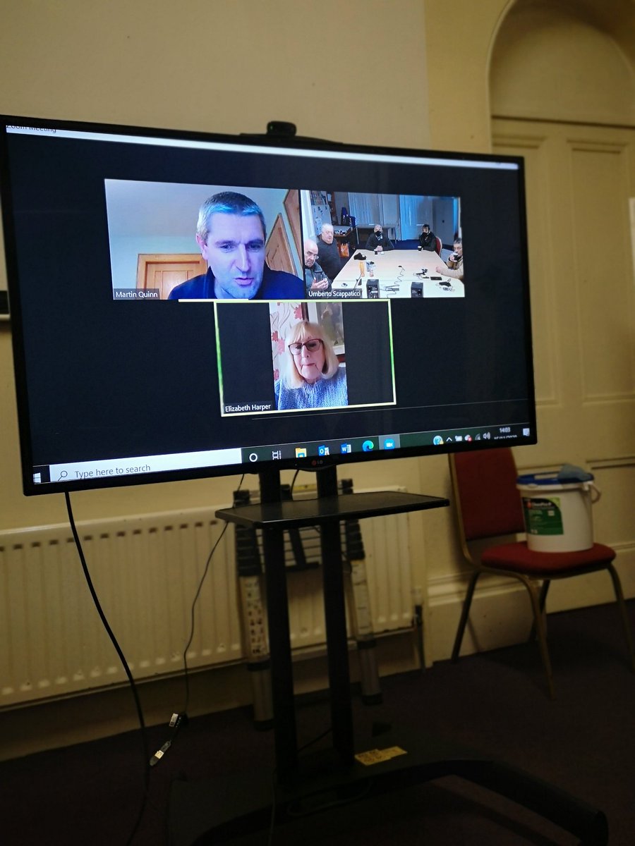 MartinQ_Alpha's tweet photo. Continuing to deliver virtual #digitalinclusion sessions via Zoom yesterday to #ballymoneyu3a members and @CNPartnership Mens Shed members.
Everyone very eager to #learn new ways of keeping connected. #GoOnNI @SuppCommunities @dptfinance https://t.co/LYCS5JolXB