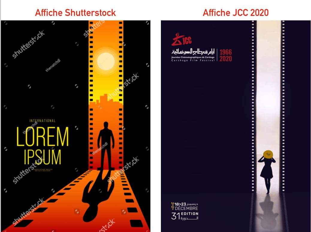 karim2k's tweet image. Je ne suis pas ici pour juger mais il semble que l'affiche du #jcc2020 est du pure plagiat cc @pinkeglantine @melek_abd @aliboulila @marwen_ux @AbirTK