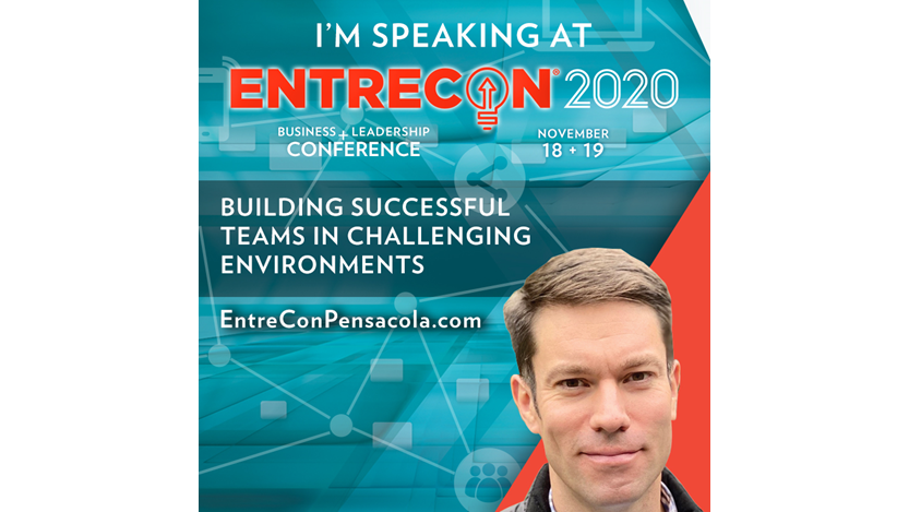 endspeedgroup's tweet photo. #Entrecon2020 is tomorrow!!! Join retired Navy Commander 
@BradyTurnage as he describes how #teamwork, #communication, and #trust on the flight deck of the world's most powerful aircraft carriers make the extraordinary seem routine. #leadership https://t.co/rhqOYk1W0h