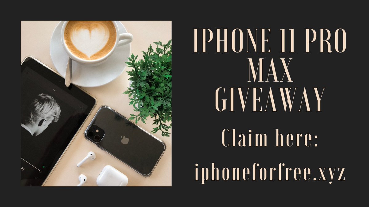 FrogTheGameGod's tweet photo. Claim an iPhone 11 Pro Max without paying!!! https://t.co/Qub0sjdw8G

Tags(ignore): #iphone #iPhone12ProMax #iPhone12mini #iphone11 #iphone11promax #iphonegiveaway #freeiphone #free #f4f #iphoneforfree #giveaway #iPhone12 #s4s https://t.co/84KCupeTZe