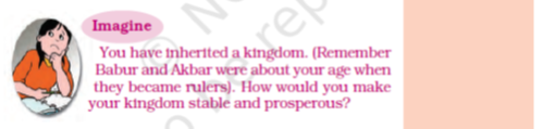 Last & Final Step: Let the kids brain function and answer this question where he himself will Paint Babur in the best possible light.. Such cunning fellows at NCERT.. BABUR is the best and at par with AKBAR.. Job done