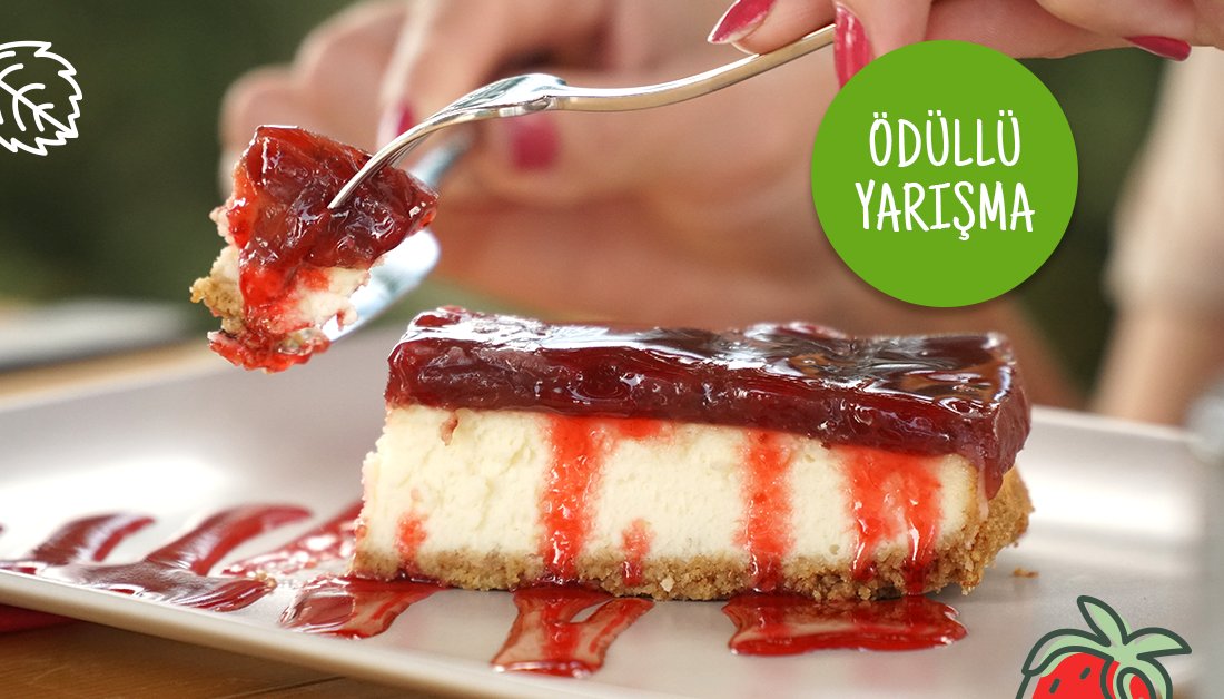 #Çilek Evi'nde tatlı yemeye var mısın? İki arkadaşını etiketleyen on şanslı takipçimiz, kafemizden ücretsiz #cheesecake kazanıyor! 🍰🥰 Ödülü yalnızca kafemizden alabileceğinizi unutmayın.   

#cekilis