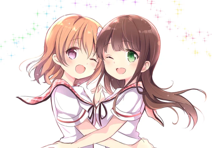 「私達に任せなさーい!」親友組∩^ω^∩  #ご注文はうさぎですか 
