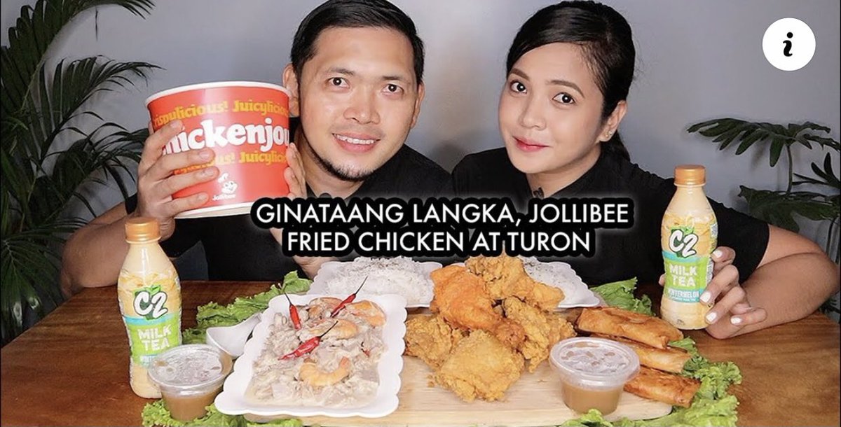 GINATAANG LANGKA, CHICKEN JOY at TURON for dinner! 🤤😋

#ChickenJoy #Turon <a href="/Jollibee/">Jollibee</a> <a href="/C2Philippines/">C2 Cool And Clean</a> 

youtu.be/pfstvMtnMzU