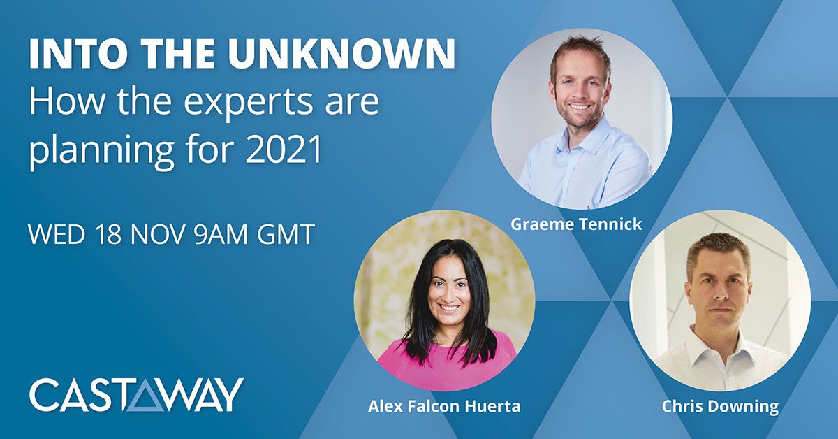 Castaway Forecasting (@caforecasting) on Twitter photo Who knows what 2021 holds?
Our superstar panel includes <a href="/alexmfalcon/">Alex Falcon FCCAπ¦
</a>, <a href="/GTAccountancy/">Tennick Accountants</a> and <a href="/downing_c/">Chris Downing</a>. Join Michael Ford of <a href="/CAforecasting/">Castaway Forecasting</a> **TODAY** as the panel share their expert tips on how to help clients be ready for anything hubs.ly/H0zY00d0
#DesignABetterFuture Who knows what 2021 holds?
Our superstar panel includes <a href="/alexmfalcon/">Alex Falcon FCCAπ¦
</a>, <a href="/GTAccountancy/">Tennick Accountants</a> and <a href="/downing_c/">Chris Downing</a>. Join Michael Ford of <a href="/CAforecasting/">Castaway Forecasting</a> **TODAY** as the panel share their expert tips on how to help clients be ready for anything hubs.ly/H0zY00d0
#DesignABetterFuture