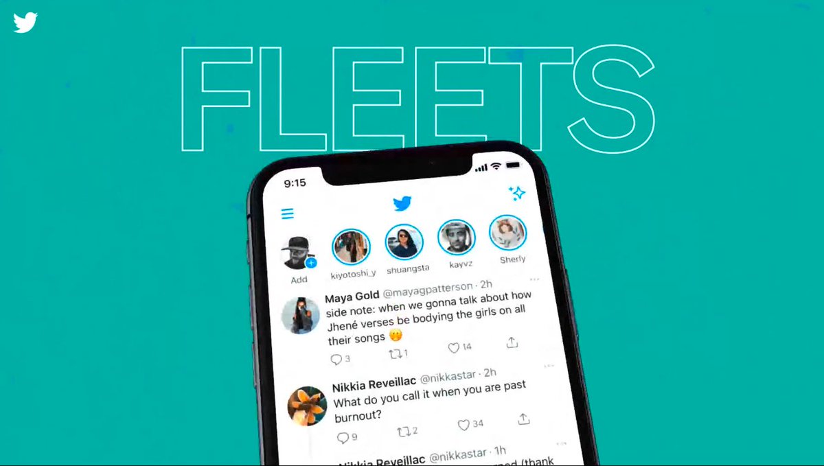 NEWS from Twitter: The platform is introducing "Fleets," a new style of tweet that will disappear after 24 hours.