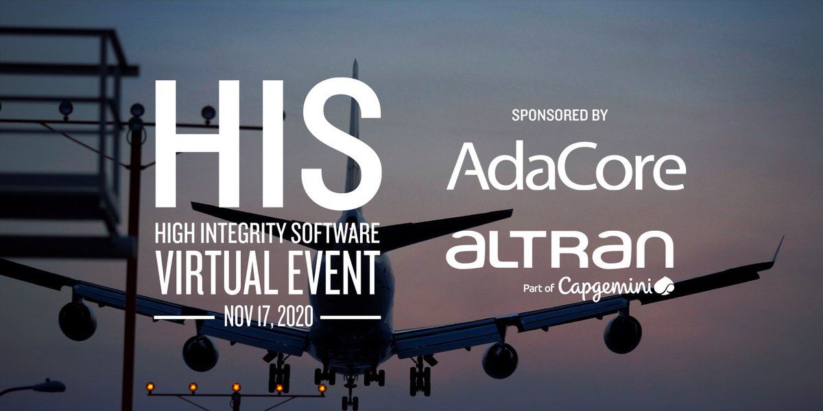 WindRiver's tweet photo. Starting in one hour: "#DigitalTransformation and Disruptors in the Future Connected #Autonomous World" presented by @WindRiver's Chief Systems Architect Matt Jones. Join us!
https://t.co/hGdX0UnbvN
@HIS_Conf #HISConf20 @AdaCoreCompany @Altran https://t.co/qxtOcwOyuw