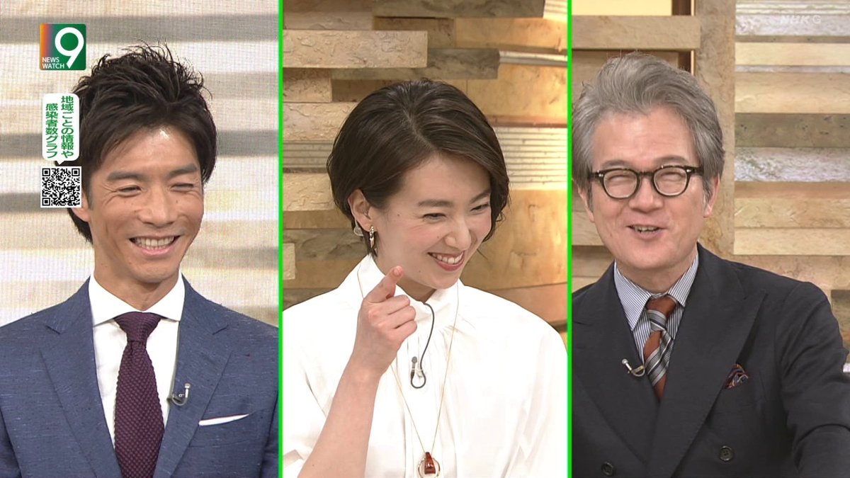 おはまゆ على تويتر: "和久田アナ「よろしく👉」 #NW9 #ニュース ...