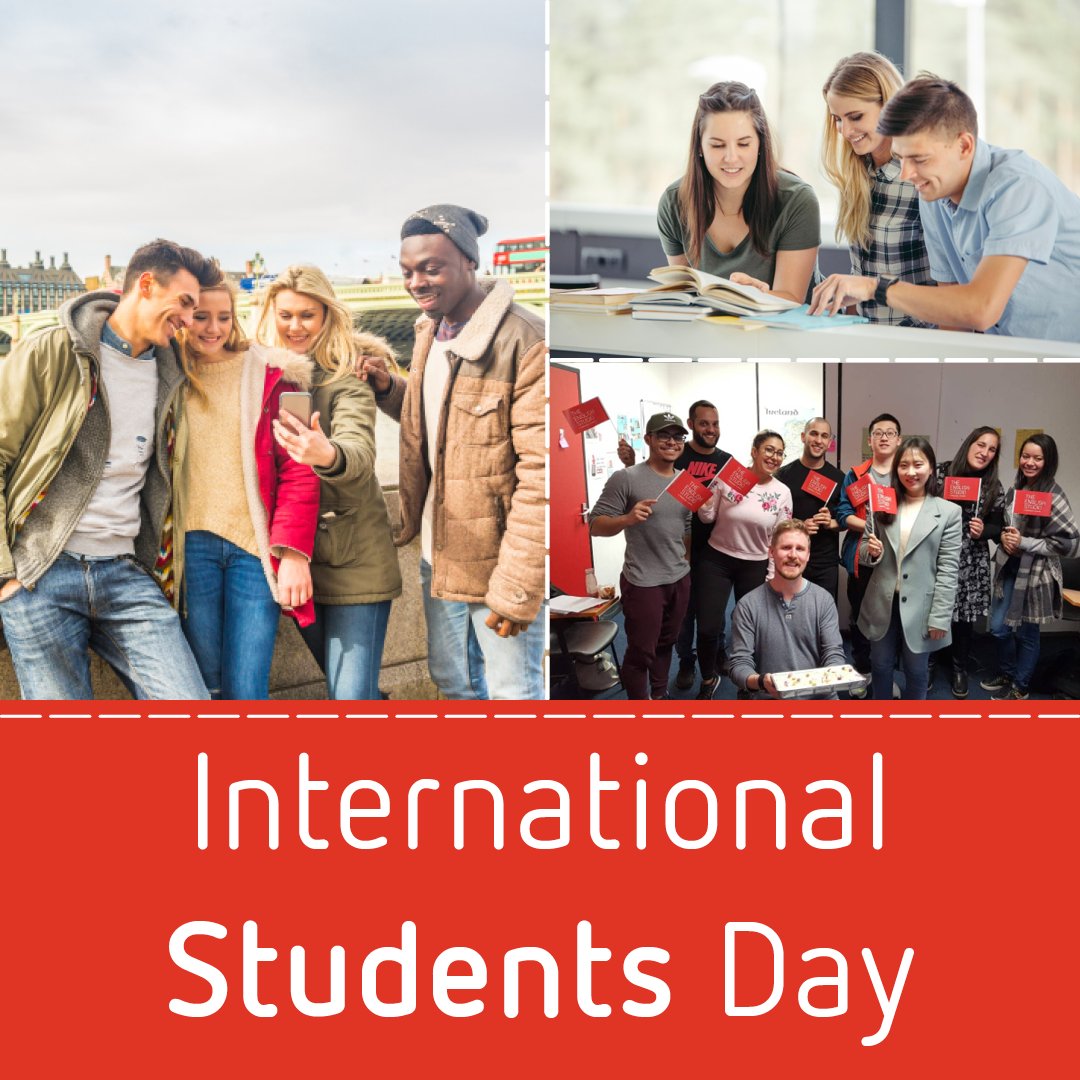 englishstudioD's tweet photo. Happy #InternationalStudentsDay! We are proud to have welcomed students from 70 countries to study at The English Studio Dublin so far! Join our courses and #LearnEnglish alongside people from all over the world 🌍

📩https://t.co/Lxa6R3rmPK https://t.co/b3J8vFhjJO