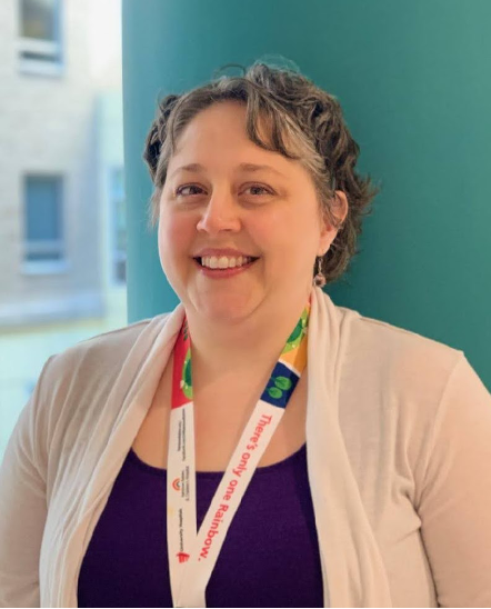 Jennifer Walker, MA, MT-BC, joined the Family and Child Life Services team at University Hospitals Rainbow Babies &amp; Children’s Hospital in 2013! More info about the therapists that Sam's Fans supports here: samsfans.org/therapists