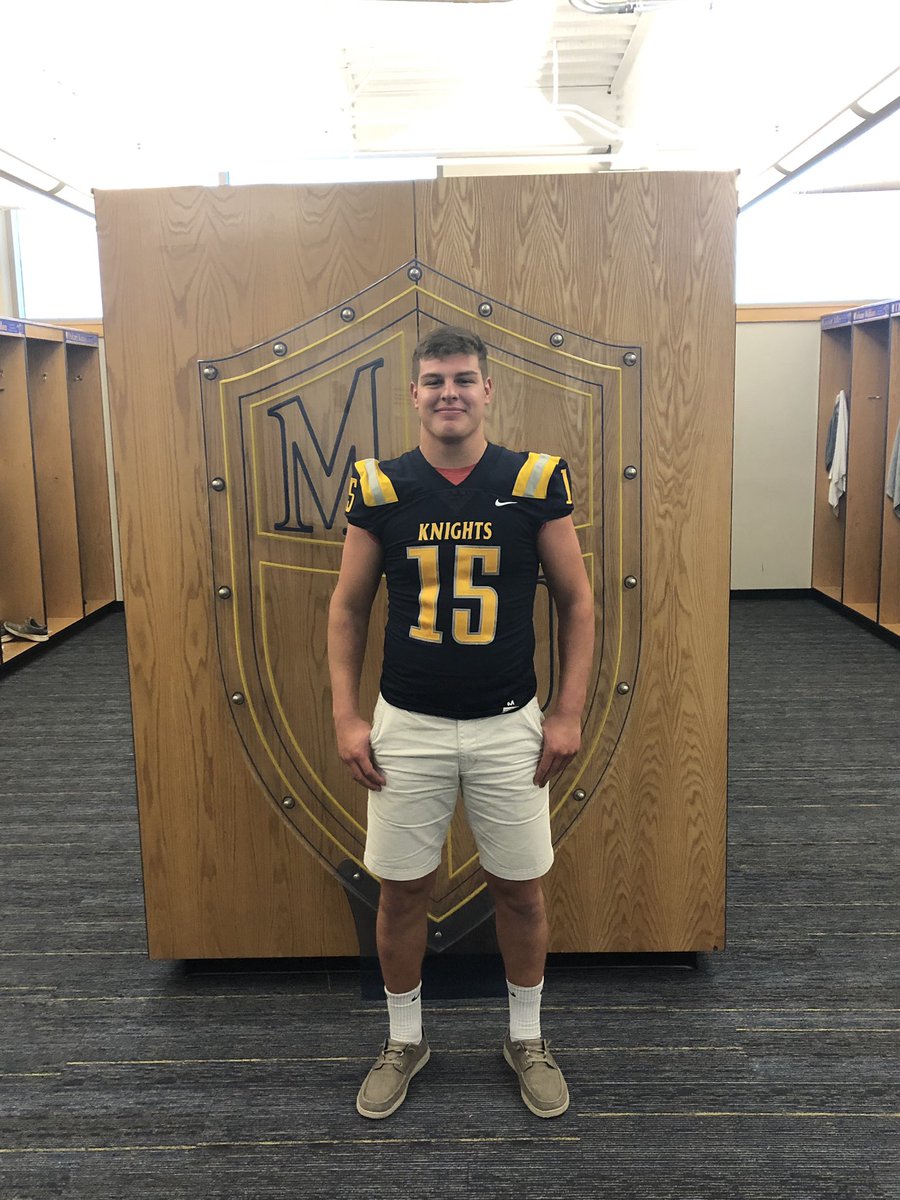 Extremely excited to announce I have received a offer from <a href="/MarianUFootball/">Marian Football</a> , thanks <a href="/Coach_Mitchel/">Andy Mitchel</a> and @CoachAForce  for the opportunity!