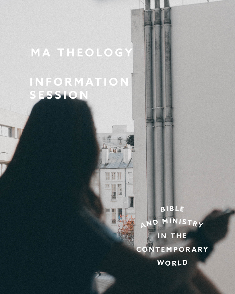 We are hosting a virtual Information session for our MA Theology next Thursday, 26th November at 6.30pm. Dr Charlie Hadjiev will be talking about the course, giving an overview of the structure and content. 
Book your place here; belfastbiblecollege.com/ma-information…