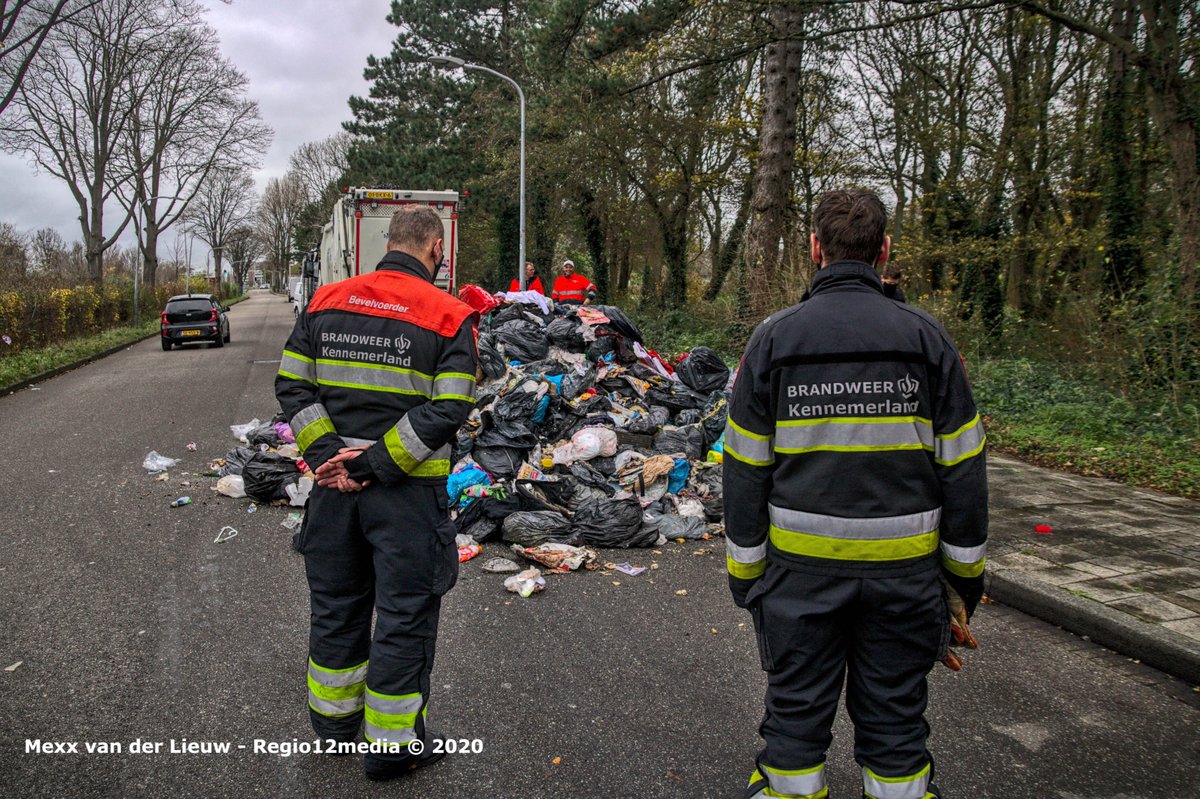 Melding brandweer Jan Gijzenpad Haarlem