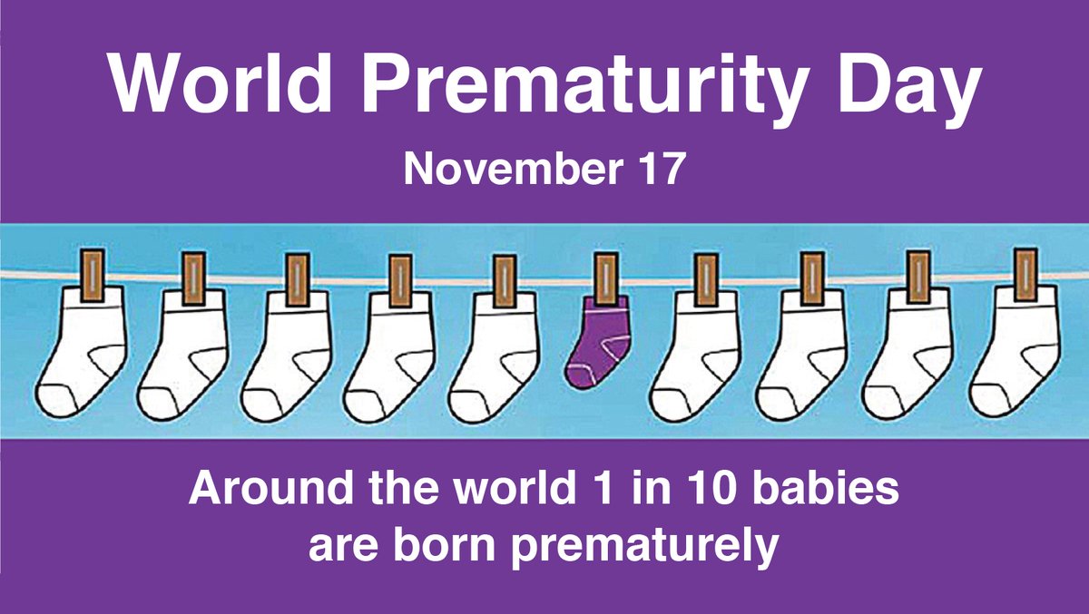 Although not all of our patients are premature, today we celebrate and honor those born early. Raising awareness of premature birth & the issues premature babies face is the only way we can solve this problem. #WorldPrematurityDay2020 #wearpurple