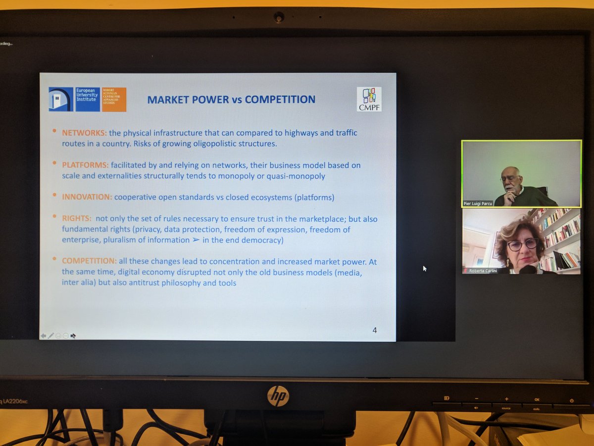 EUI_CMPF's tweet photo. In today's live class CMPF Director @PLParcu is discussing the state of media sustainability with a focus on the effects of #COVID19 on the industry.
#CMPF2020 https://t.co/jc67O1Ct6B