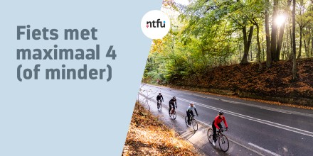 We mogen weer met 4 personen (of minder) samen fietsen. Fiets dus met z'n drieën, tweeën of solo als dat veiliger is: https://t.co/IdVzWiUmbK
#gezondverstand #corona #max4personen #wielersport #ntfu #fietssport #wielrennen #mountainbiken https://t.co/ceagtEPaGW