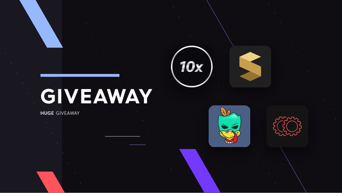 aycdio's tweet image. Giveaway Time 🥳

2x @aycdio Pro Monthly
1x @10xServers Turbo Server
1x @UnknownProxies 25 Cox ISP Monthly
2x @SypionRobotics Monthly

Rules:
- Follow all accounts 🍀
- RT 🔂
- Tag 1 Friend 💫

Good Luck! 🥳
Giveaway ends in 48 hours! ⏰