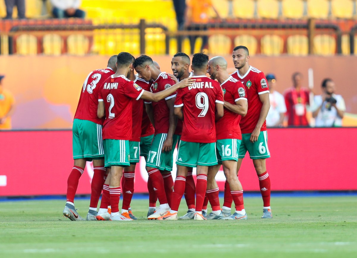 ActuFoot_'s tweet image. Vainqueur 2-0 face à la Centrafrique, le Maroc n'a besoin que d'un point pour se qualifier à la CAN 2022. 🇲🇦