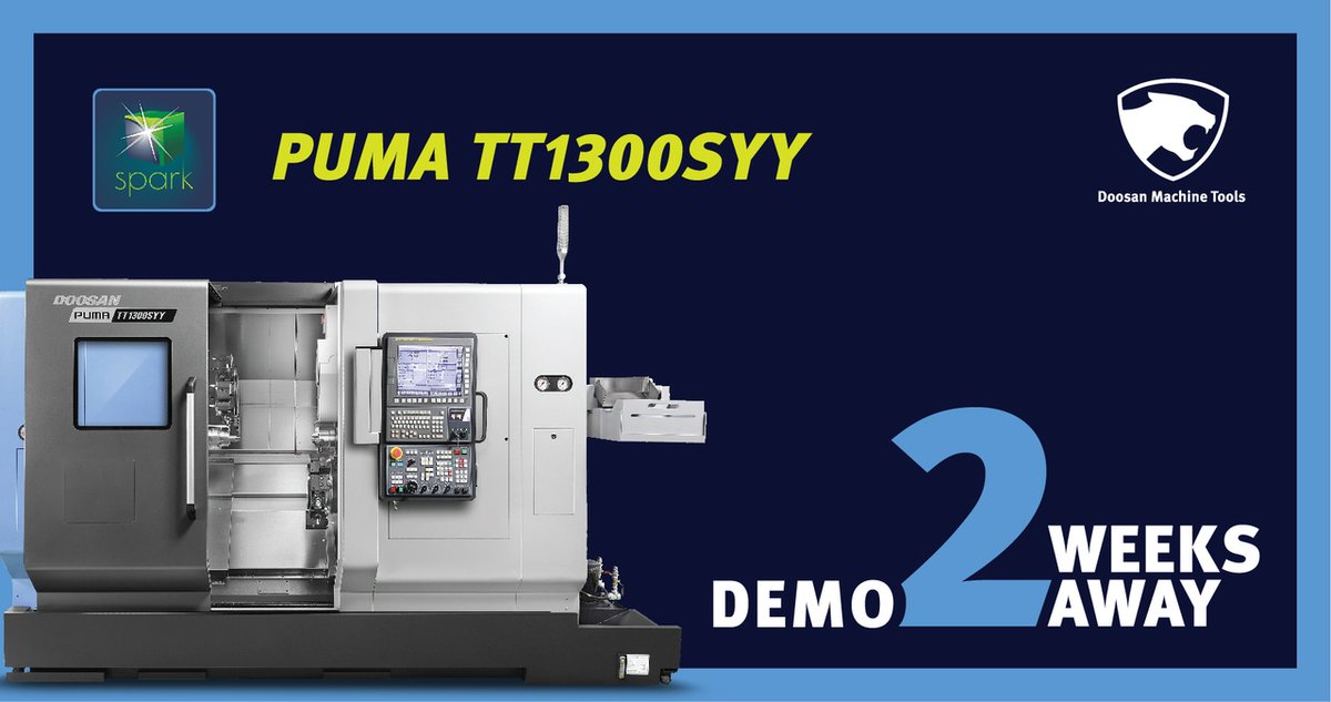 On December 1, weβll be hosting our next IMTS Spark demo. Join us in our showroom at @imtschicago to discover the features of the PUMA TT1300SYY, an HTC with all the bells and whistles.
Add it to your MySpark Planner today: https://t.co/CW5k4uvRpx
#IMTSSpark #HTC https://t.co/N5aYZ59Qm4