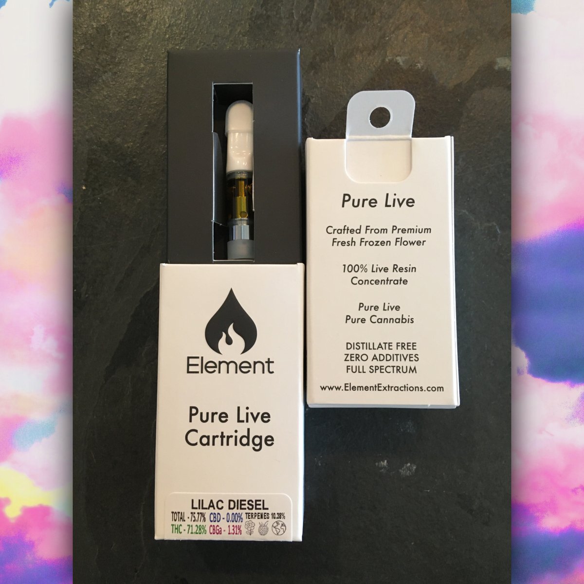 InspireCannaCo's tweet photo. You are gonna’ dig this! Have you ever experienced a live resin cartridge? We just got a whole new drop from @elementextractions that includes the highly sought after strain, Lilac Diesel. 😎 Pick yours up, while supplies last! ⚡️ #BloomCityBurton #ElementExtractions #tuesday https://t.co/Uuiak6jouh