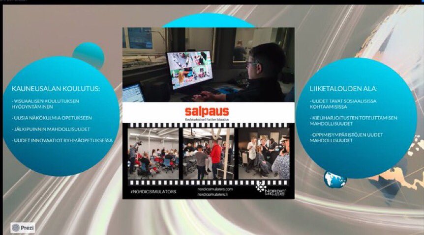 VisualProject2's tweet image. Inspiration workshop in @JAMK_AOKK . We heard EdTech views from @Vesna_IRISC @flowboxoy  @NordicSimulator and @EdVistoLearning