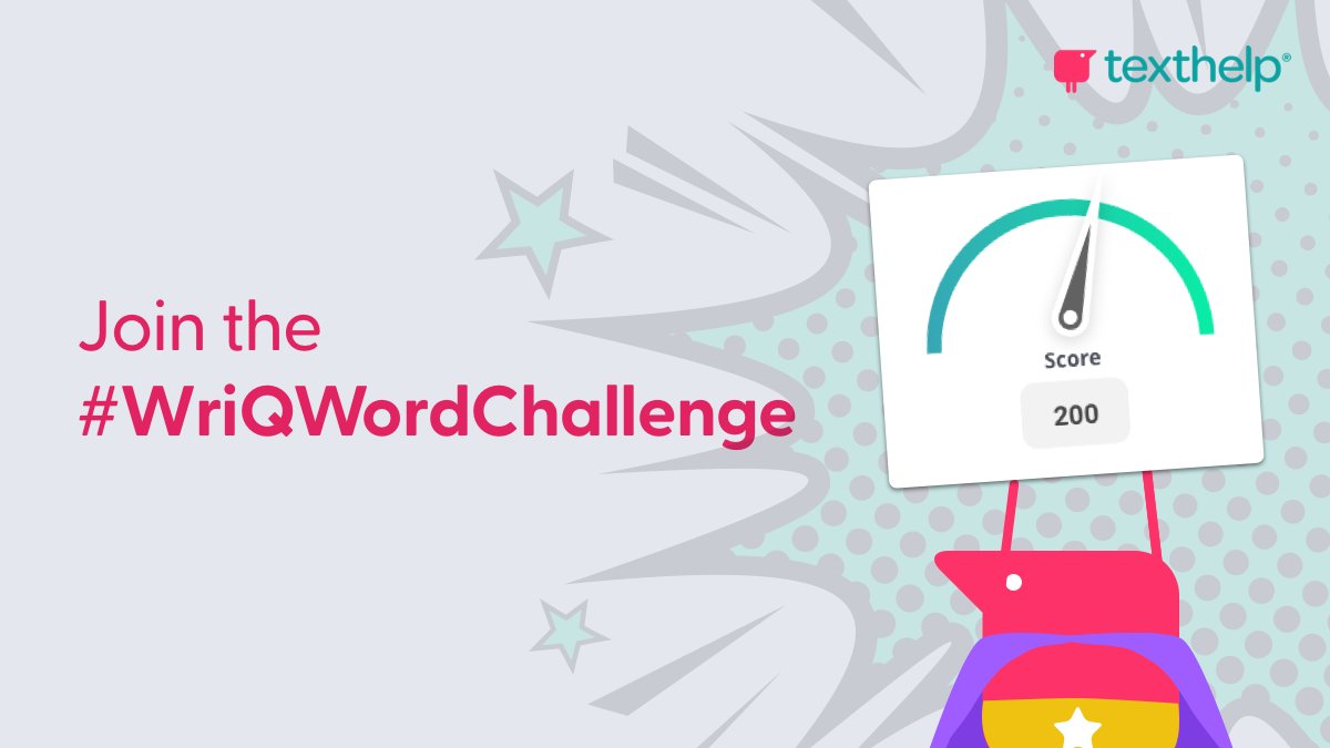 TH_JoshTX's tweet image. Our mission is to improve student #writing. That’s why we’re challenging schools and teachers across the globe to get their students writing the most words they can this school year, by taking part in the #WriQWordChallenge. Are YOU in?  text.help/yDmlRn 
#TexthelpTX