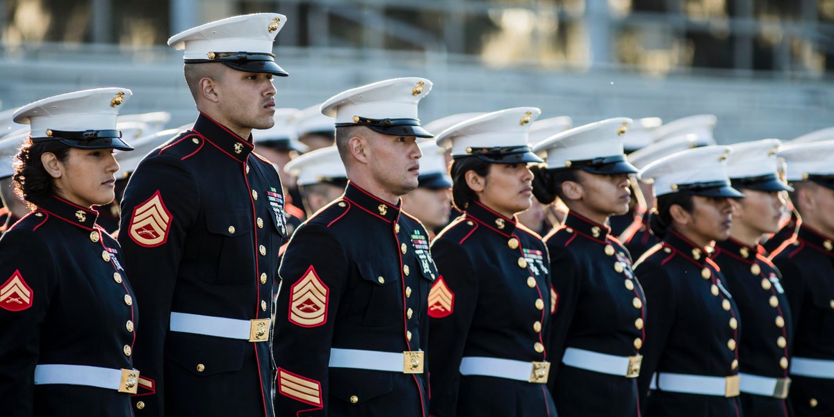 12thMCD's tweet photo. The sense of belonging and purpose that's found in the Corps is deeply felt by every Marine in our ranks. Together, Marines make a difference impossible to ignore. Our Nation places great trust in its Marine Corps because behind the fiercest battles are U.S. Marines.
#12MCD #USMC https://t.co/61daPKSUEW