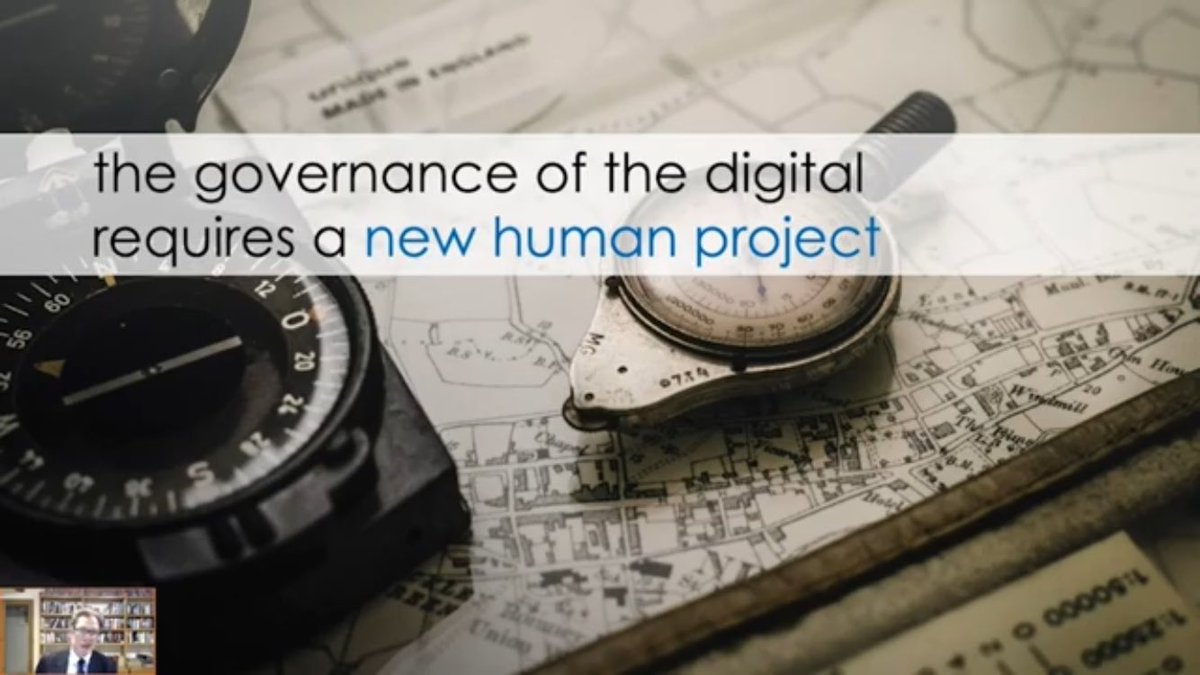 Raff_Perf's tweet photo. The governance of the digital requires a new human project via @floridi 
Dalla ultima lezione - Utopia digitale? Il verde e il blu 

#infosfera #onlife #verdeblu 
#digital #governance #MadeInItaly #startup #innovation #HumanProject https://t.co/PSVPFRzGow