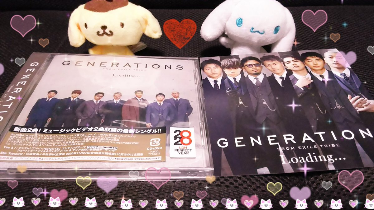 black_wolf888's tweet image. ジェネさんの
New single「Loading...」
感謝の気持ちも込めて
CDを購入して参りました🐥💖

#GENERATIONS 
#GENE_Loading