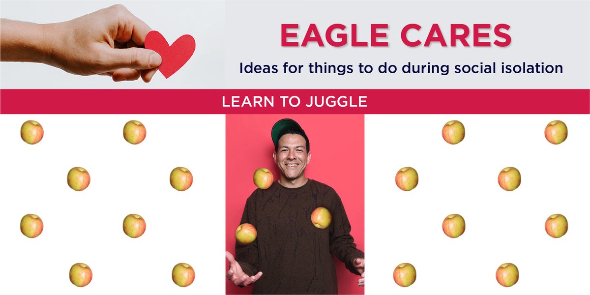 eagle411's tweet image. Instead of reaching for the cookie jar, reach for some apples… and juggle them! #juggle #learntojuggle
ow.ly/XwlC50Cmao7