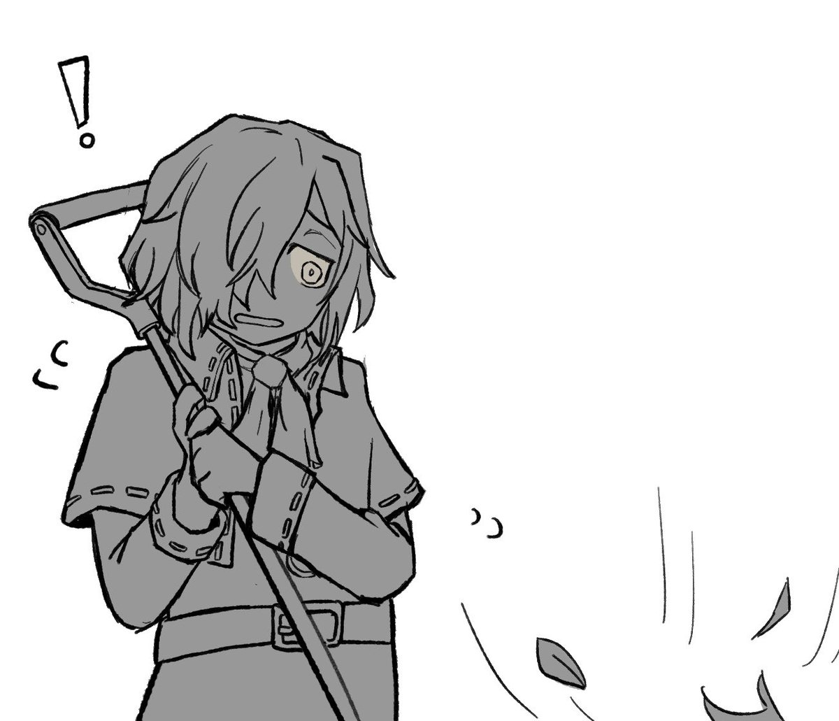 Color when I wake up or something...
Luca stop fooling around! (*`へ'*)
My first ship fanart for this fandom was for them and I was so sure I would be into this pair at the start and N/or/t/n/aib since they were everywhere but jokes on me its AllLuca