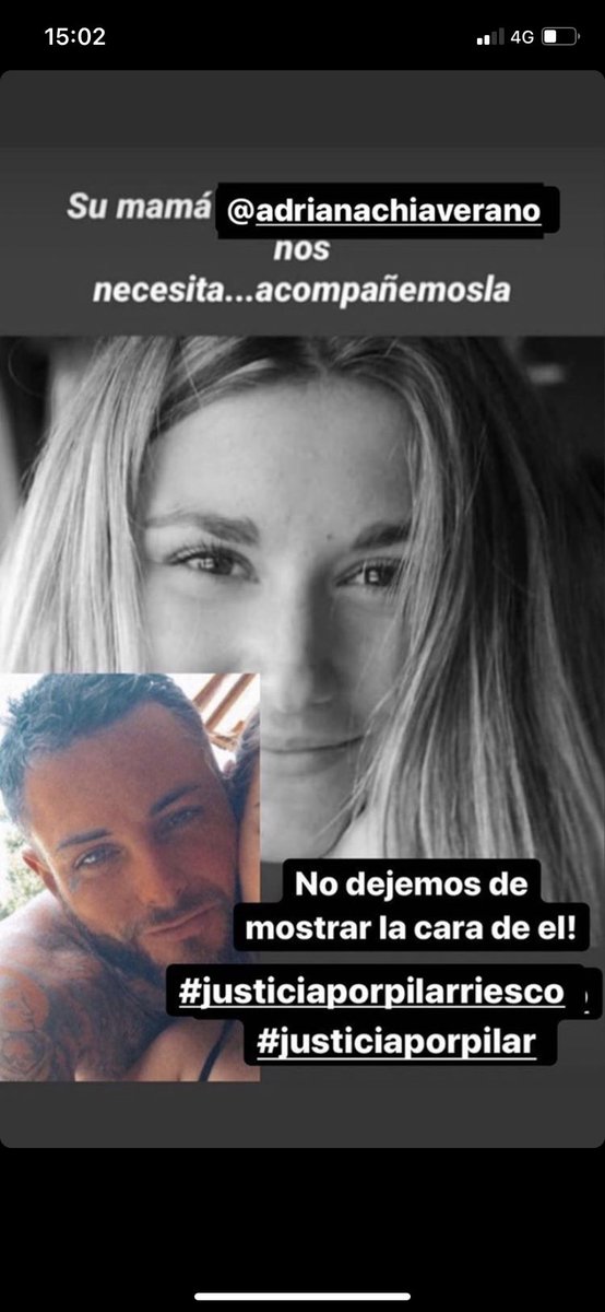 PoggiAgus15's tweet photo. Pasaron 8 meses y todavía no hay noticias, necesitamos que compartan y difundan lo más que se pueda. Era mi amiga y este hijo de puta me la arrebató, la mato y nadie hace nada, me duele el alma de llorarla y extrañarla, lo único que puedo hacer hoy por ella es+ https://t.co/EMIrrxWeQl
