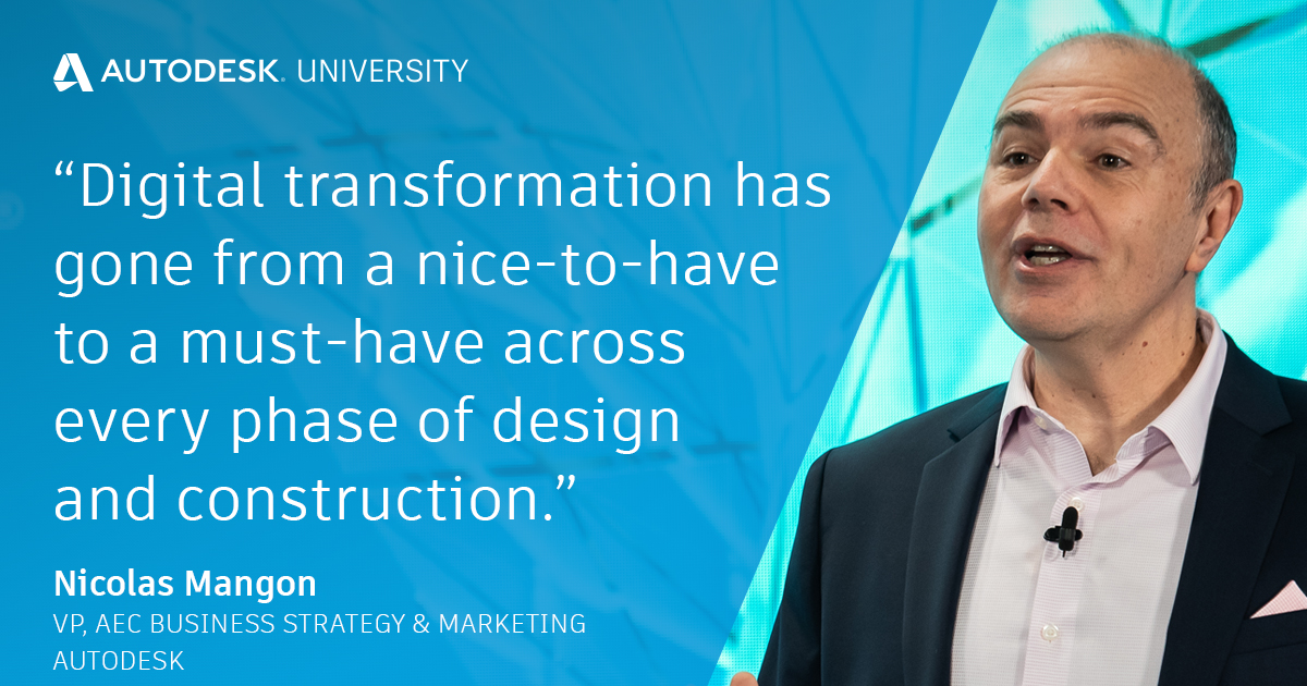 Autodesk University tweet media