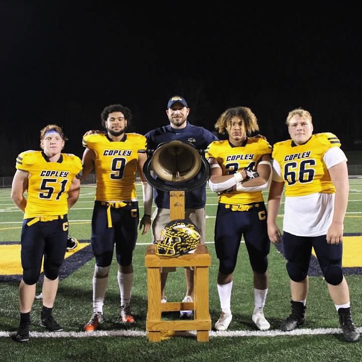 Best coach a DL could ask for! <a href="/CoachParsonsCHS/">Jake Parsons</a> <a href="/CopleyFootball/">Copley Football</a>