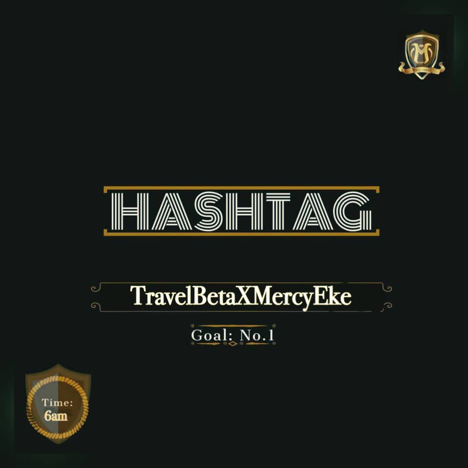 mollyfreshair's tweet photo. Mercenaries Our Hashtag For Tomorrow is 
🛡
#TravelBetaXMercyEke 
•
TIME: 6am 
GOAL: No1
🛡
Pls let’s put our all into it🥰❤️
Schedule,Hype ,cruise &amp; Engage all tweets 🙏🏾
#MercyEke #mercenaries 
Please Retweet https://t.co/r9E6zKQJqM