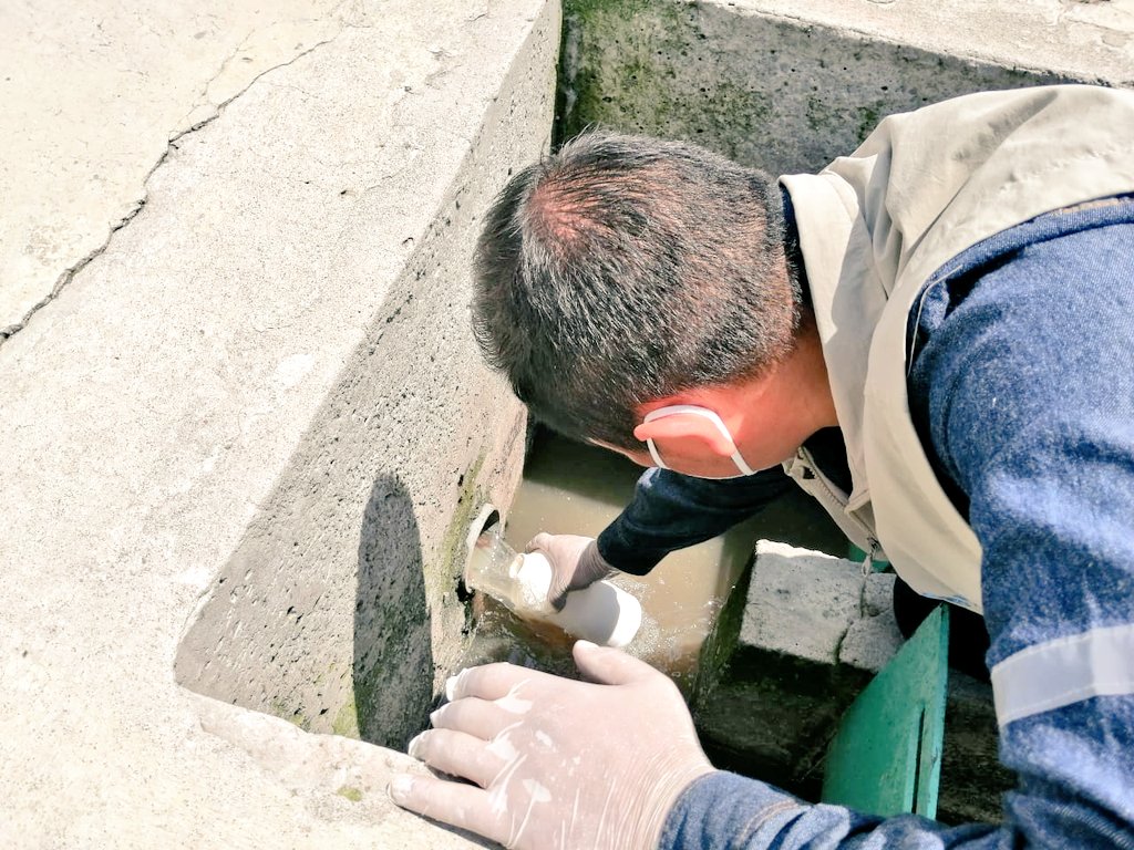 MAATEZonal1's tweet photo. El muestreo y análisis se realiza bajo los protocolos del laboratorio #LABCESTTA, certificado por el Servicio de Acreditación Ecuatoriano SAE. https://t.co/uvMCnsuXv6