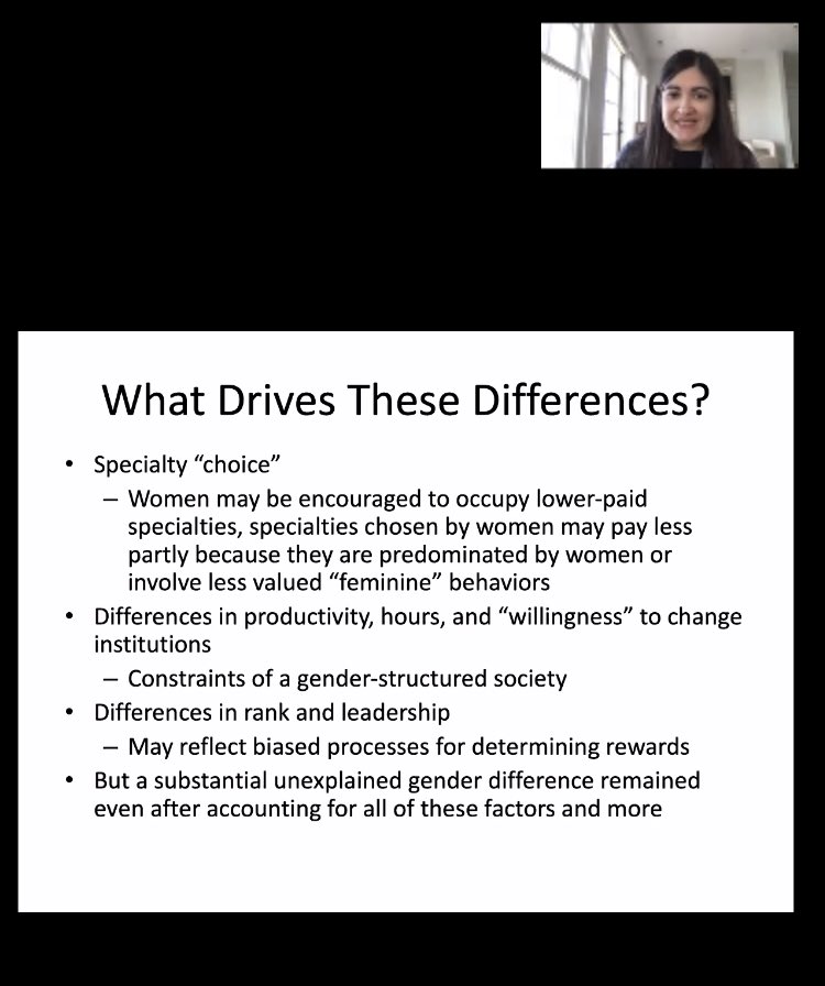 abbyWUim's tweet photo. 💕❤️🥇🧠🌟💪🏿💪💪🏾🩺📚💻🥇
Absolutely inspiring &amp; empowering as always, @reshmajagsi shares important data on promoting #equity, #WomenInMedicine, &amp; fixing systems NOT #womeninleadership!! Join #WFSOM &amp; @WPSA1 tonight for fireside chat with her!! Thank you for bringing the science! https://t.co/wtr6heIxDa