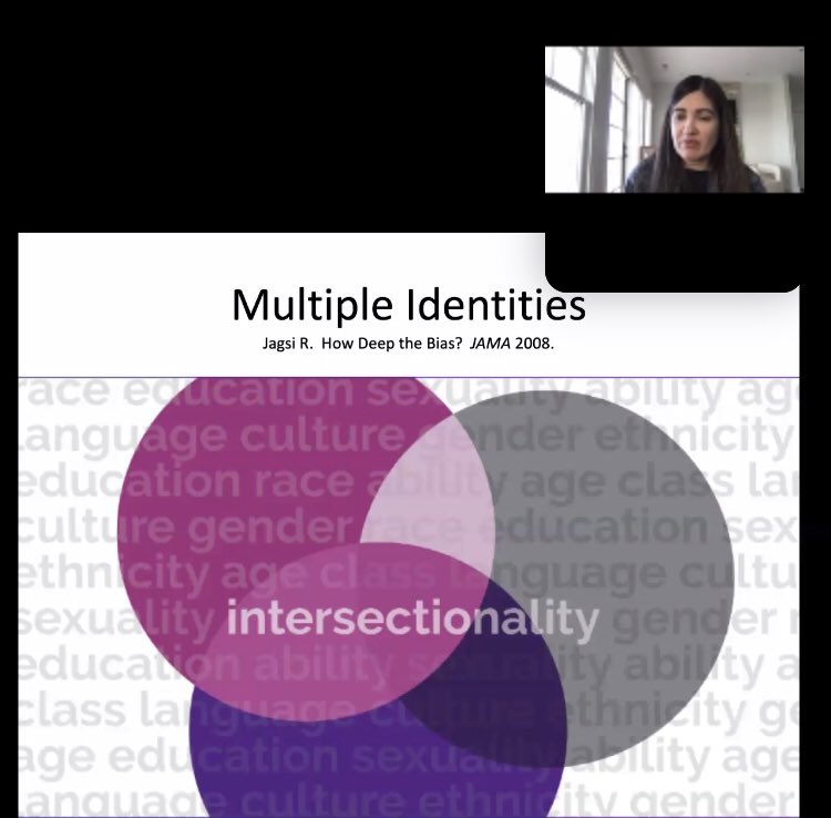 abbyWUim's tweet photo. 💕❤️🥇🧠🌟💪🏿💪💪🏾🩺📚💻🥇
Absolutely inspiring &amp; empowering as always, @reshmajagsi shares important data on promoting #equity, #WomenInMedicine, &amp; fixing systems NOT #womeninleadership!! Join #WFSOM &amp; @WPSA1 tonight for fireside chat with her!! Thank you for bringing the science! https://t.co/wtr6heIxDa