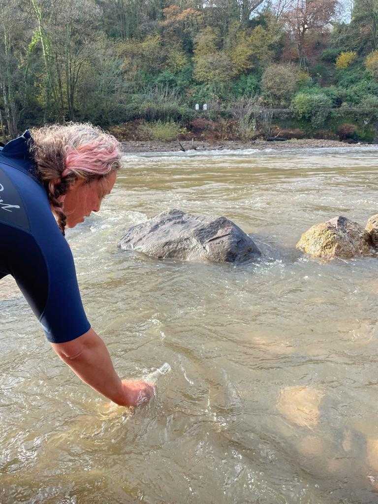 weswimwild's tweet photo. Our volunteer #waterloggers are sampling rivers all over the UK. Deep ones, shallow ones, fast ones, gentle ones. Here’s the #Avon near Bath, the #Thames in the Home Counties and the #Taff in Cardiff. We’re testing for #microplastics with the help of @BangorUni and @christiandunn https://t.co/PFXqWlykwX