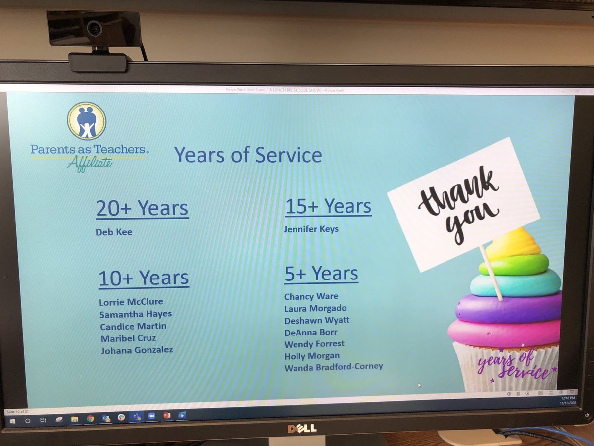 deb_kee's tweet photo. Recognizing Years of Service for Parents As Teachers! #ahvn2020 https://t.co/ecdMbQHXUM