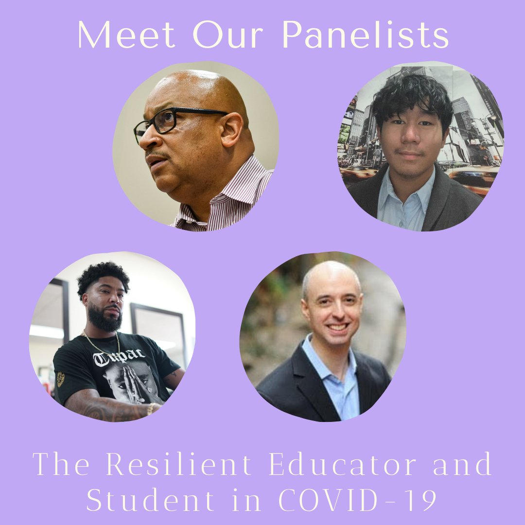 Start Lighthouse on Twitter: "During our Resilient Student and Educator in  COVID-19 workshop, our panelists @PrincipalKafele, @callmemrmorris, Craig  Varsa, and Jonathan Isla Rampagoa will guide a discussion on how we can  empower